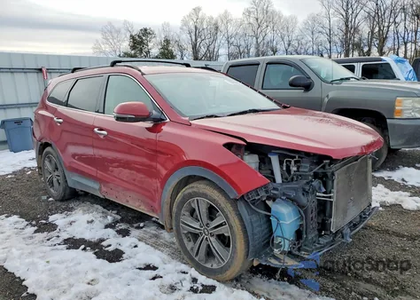 2014 Hyundai Santa Fe Gls z USA, uszkodzony, nr VIN KM8SNDHF4EU078979